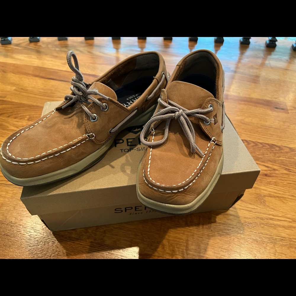 Sperry Topsider leather boat shoe size 8.5